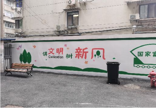 泸定社区墙绘